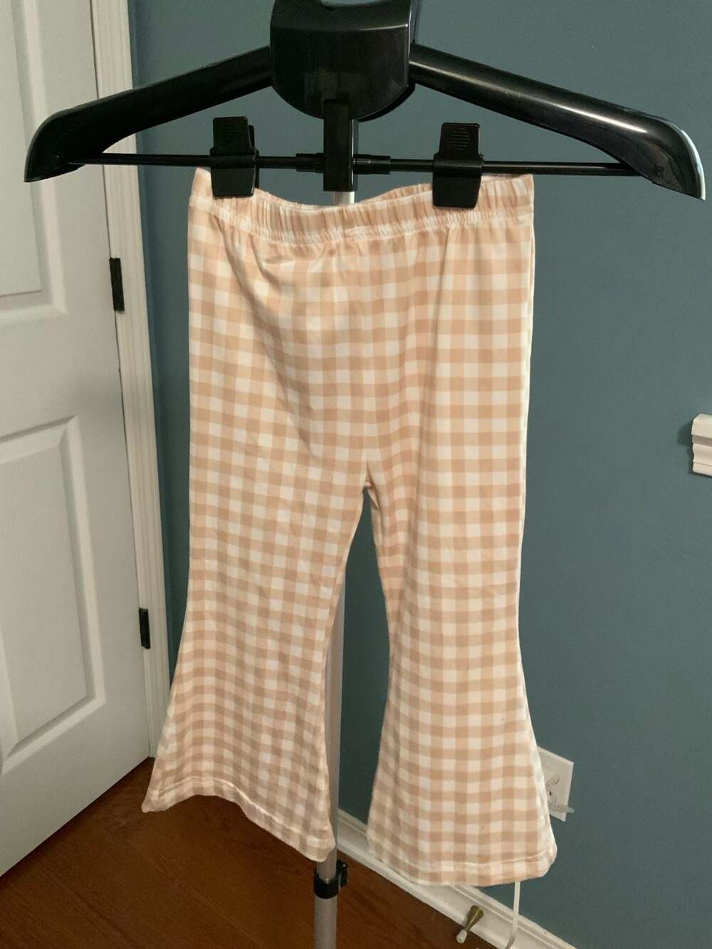 Bailey's Blossoms Pants Size 4T Pink Gingham